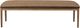 Modus Furniture Carlisle Toffee Crunch Upholstered Dining Bench-2