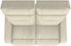 La-Z-Boy® Baron Natural Manual Wall Reclining Loveseat-5