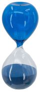 A & B Home Blue/Clear Medium Hourglass-1