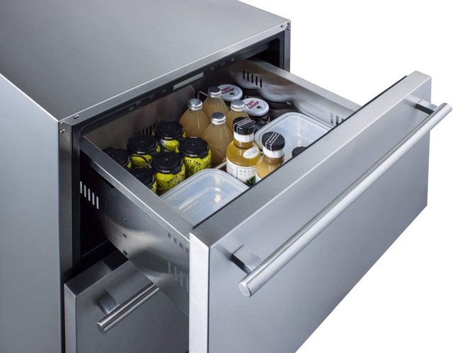 Summit® 4.8 Cu. Ft. Panel Ready Refrigerator Drawer -6