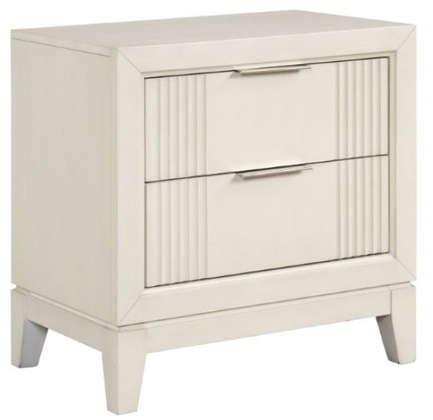 Furniture of America® Isadore Antique White Nightstand-0