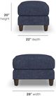 Flexsteel® Customizable Drew Ottoman-3