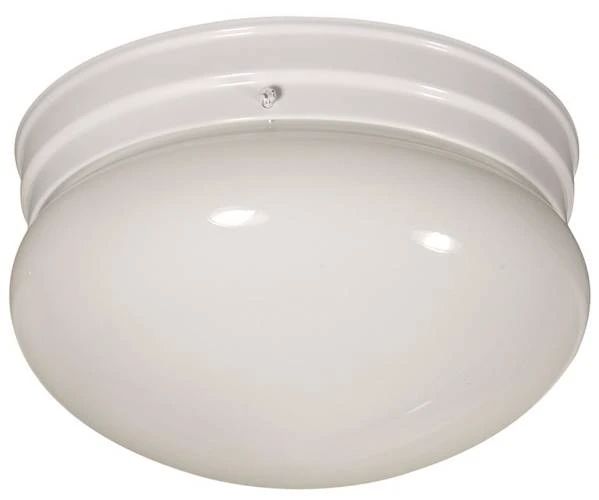 YHD White 2-Light Incandescent Flush Mount Lighting-0