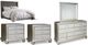 Signature Design by Ashley® Coralayne 5-Piece Gray Queen Upholstered Bed Set-0