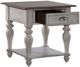 Liberty Furniture Ocean Isle Antique White End Table-0