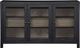 Signature Design by Ashley® Lenston Black/Gray 3 Doors Accent Cabinet-1