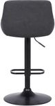Armen Living Anibal Grey Adjustable Bar Stool-3