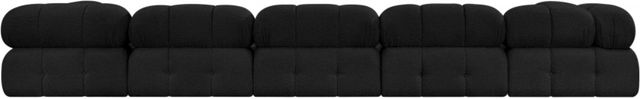 Meridian Furniture Ames 7-Piece Black Modular Sectional-3