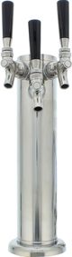 Zephyr Presrv™ Stainless Steel Kegerator Triple Tap Kit-0