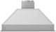ZLINE 58" Stainless Steel Wall Mount Insert Range Hood -0