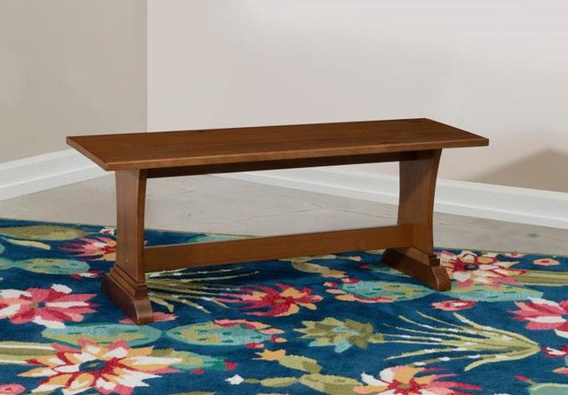 Linon Midwest 5 Piece Natural Pine Breakfast Nook Set-3