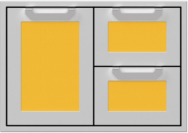Hestan® AGSDR Series 30” Sol Outdoor Combo Door/Drawer-0