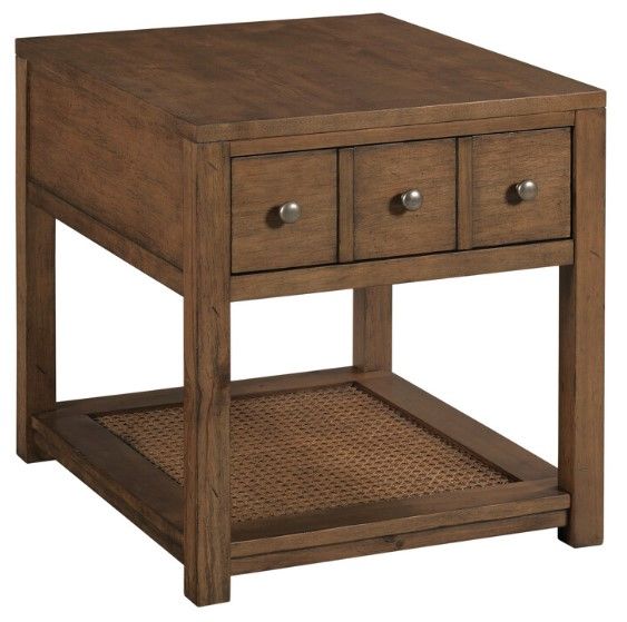 Hammary® Foster Hazel Drawer End Table-0