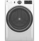 GE® 5 Cu. Ft. White Front Load Washer with SmartDispense™ UltraFresh Vent System with OdorBlock™ and Steam-0