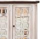 Million Dollar Rustic Bella Frosted White 3-Door Mirror Console -1