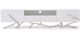 VIG Furniture Modrest Legend Glossy White TV Stand-1