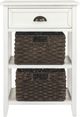 Oslember White Accent Table-1