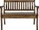Jofran Inc. Artisan's Craft Dakota Oak Storage Bench-1