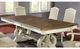 Furniture of America® Arcadia 7-Piece Antique White Dining Table Set with Brown Top -2