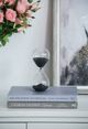 A & B Home Ferdinand Black 30-Minute Hourglass-2