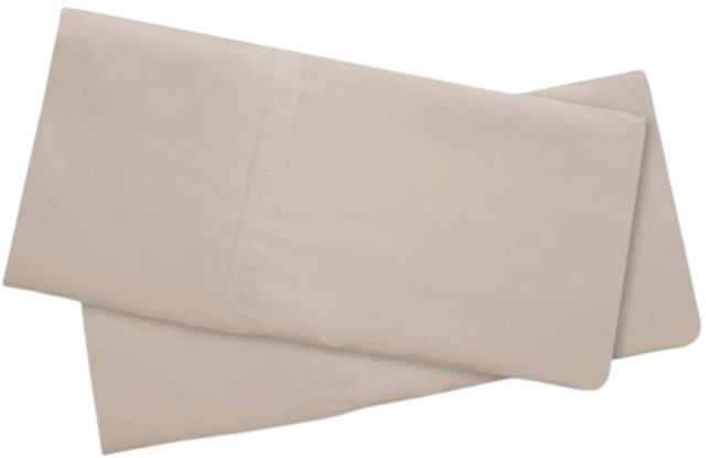 BEDGEAR® Hyper-Cotton™ 2-Piece Medium Beige Queen Pillow Case Set-0