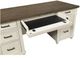 Aspenhome® Caraway Aged Ivory 66" Executive Desk-2