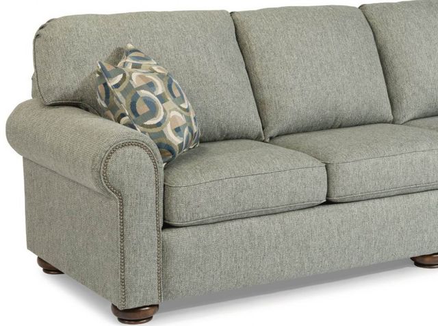 Flexsteel® Preston 2-Piece Sectional With Nailhead Trim-1