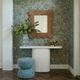TOV Furniture Suraya Ivory 55" Concrete Indoor/Outdoor Console Table-1