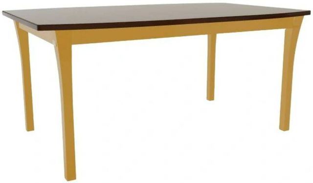 Mavin Customizable 42" x 66" Boat Dining Table-0