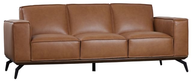 Porter International Designs Carina Camel Sofa -0