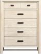 Magnussen Home® Sunset Cove Sanibel Brown Drawer Chest with Metal Stretchers-2