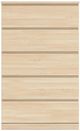 Signature Design by Ashley® Onita Natural 5-Drawer Chest-1