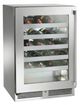 Perlick® Marine Signature Series Stainless Steel 24" Wine Reserve Glass Door-0