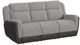 Elements International Hornet Rancho Gray Manual Recliner Sofa-0
