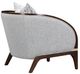 Michael Amini® Houston Gray/Walnut Matching Chair-4