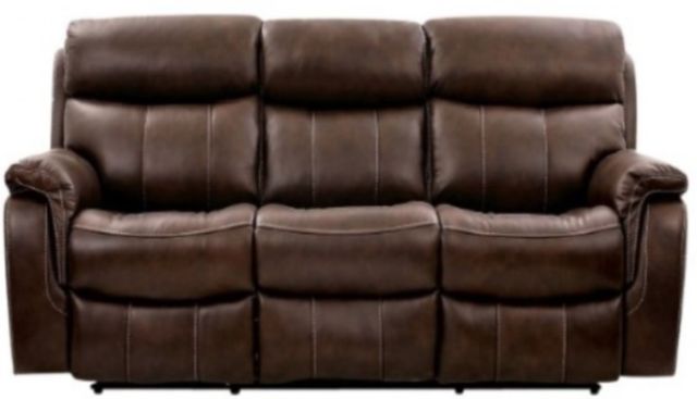 Furniture of America® Antenor Brown Power Reclining Sofa-2