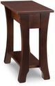 Handstone Customizable Yorkshire Maple Chair Side Table with Shelf and No Drawer-0