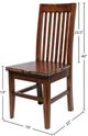 LH Home Irish Coast Slat Dining Chair-1