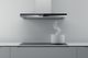 Elica Techne Plus Series Meteorite 36" Stainless Steel with Black Glass Wall Mounted Range Hood-4