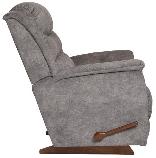 La-Z-Boy® Redwood Charcoal Manual Rocking Recliner-2