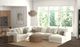 Jackson Furniture Ritzy 6-Piece Bone Right-Arm Facing Sectional and Chaise-1