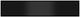Wolf® 24" Black Glass Front Panel-0