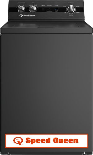 Speed Queen® TC5 3.2 Cu. Ft. Matte Black Agitator Top Load Washer