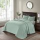 Olliix by Madison Park Quebec Seafoam Twin Reversible Bedspread Set-5