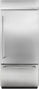 KitchenAid® 37 in. 20.9 Cu. Ft. Stainless Steel Built In Bottom Freezer Refrigerator-0