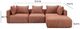 TOV Furniture Hangover 4-Piece Red Modular Sectional-2