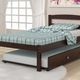 Donco Kids Econo Scandinavian Twin Bed With Trundle Bed-0