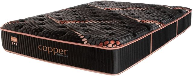 Spring Air® Copper 13.5" Hybrid Medium Quilted Top King Mattress-0