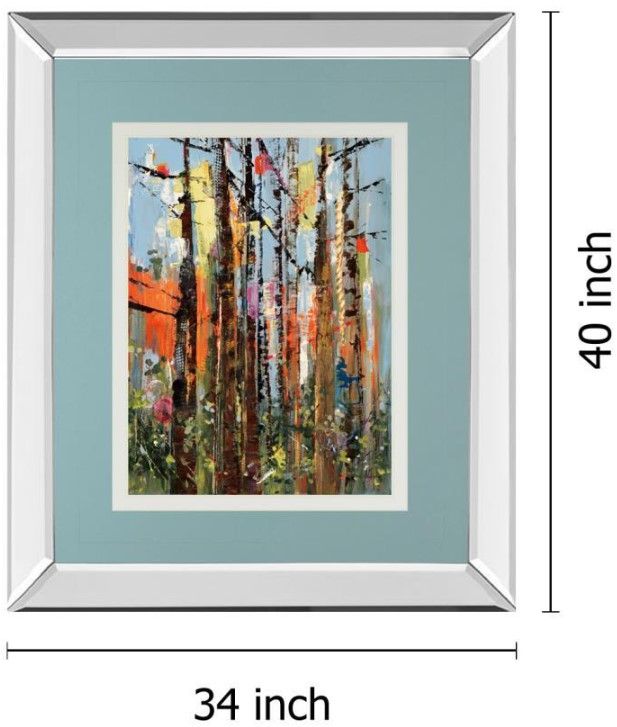 Classy Living Rebecca Meyers Eclectic Forest Wall Art-2