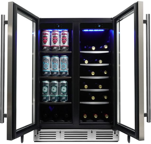 Danby® 24" 5.1 Cu. Ft. Stainless Steel Built-In Beverage Center -3